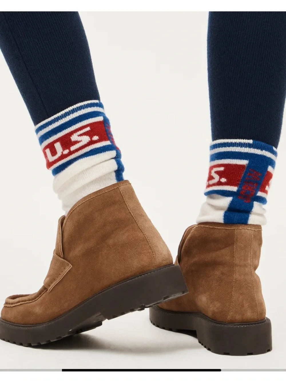 NWT J. Crew U.S. Ski & Snowboard by J.Crew cotton socks three-pack - S/M W 5-9